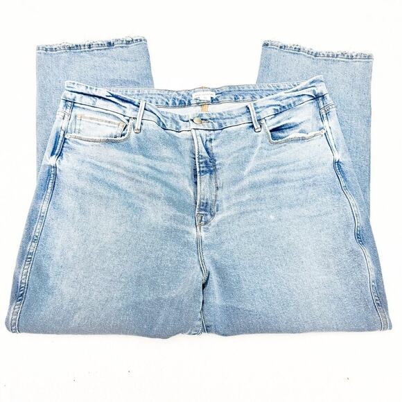 Good American Good Curvy Bootcut Light Wash Denim Jeans Size 20 - Picture 4 of 8